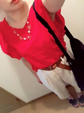 momoさん（レディース・165cm）の夏コーディネート