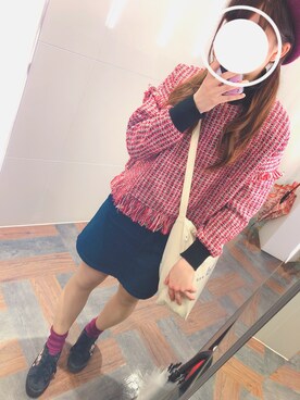 momoさん（レディース・165cm）の春コーディネート