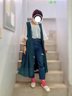 momoさん（レディース・165cm）の春コーディネート