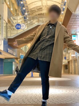 スラックスを使った 年初コーデ のメンズ人気ファッションコーディネート Wear