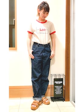 Lee リンガーtシャツ を使った人気ファッションコーディネート Wear