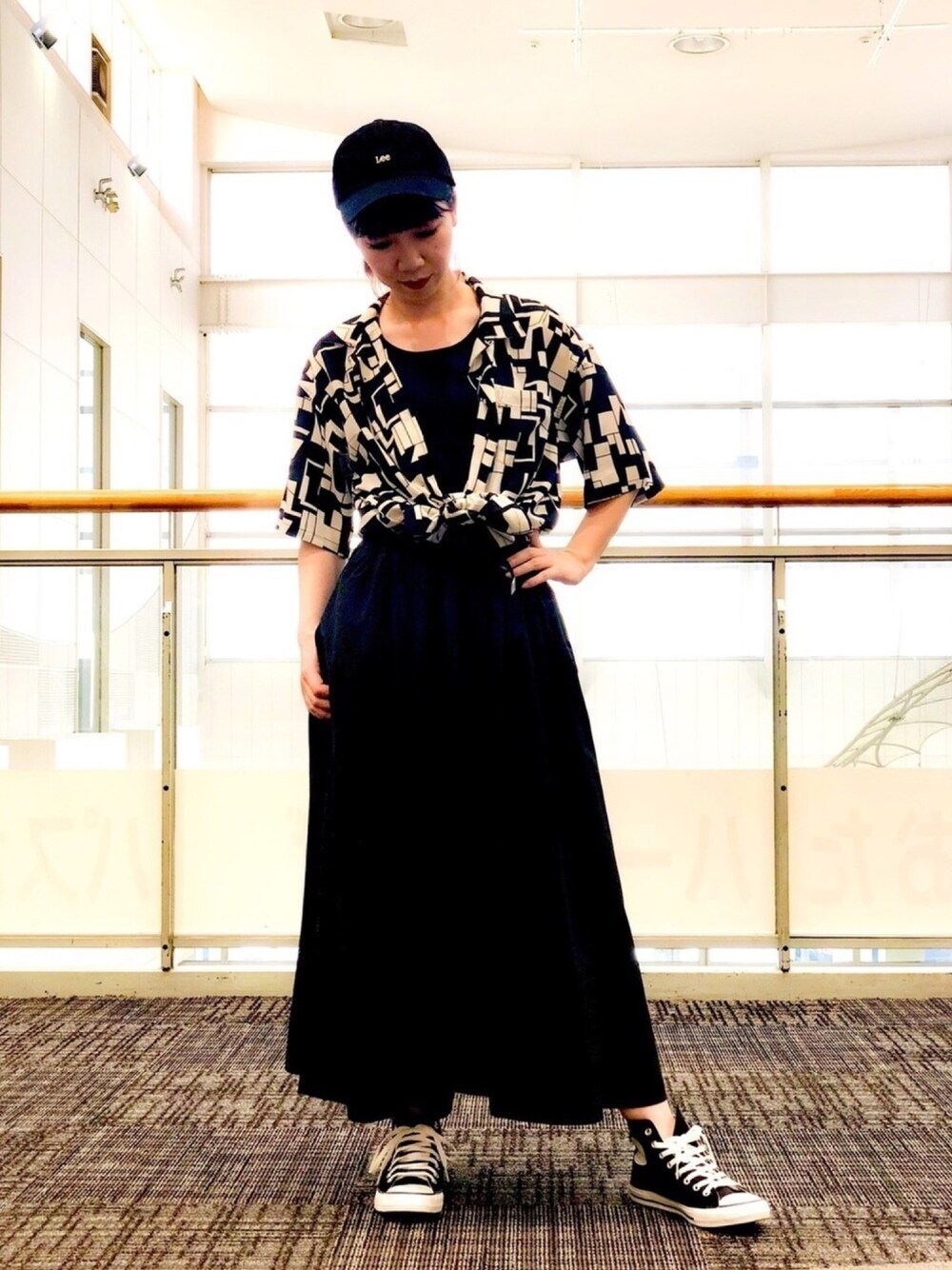 レア　how to live キャンバスプリントスカート CAMP7（キャンプセブン）の「【CAMP7】クライミングスカート（スカート