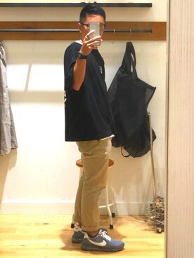 morikoさんの「WEARISTA Deco × INTER FACTORY　ロゴプリントビッグTシャツ」を使ったコーディネート