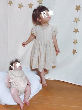 「Re:make（リメイク）のアイテム」を使った、R★Yさん（キッズ・90cm）の夏コーディネート
