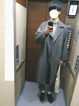 「Dr. Martens（ドクターマーチン）のDr.Martens (ドクターマーチン)/1461 3EYE GIBSON SHOES（その他シューズ）」を使った、ゆうさん（メンズ・186cm）の冬コーディネート