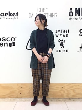 coen きのうちさんのコーディネート