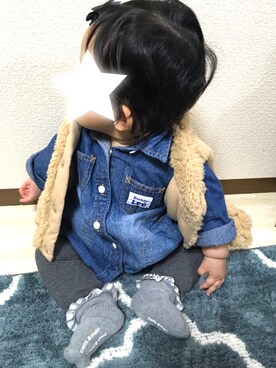 AO¨̮さん(キッズ・70cm)の秋コーディネート