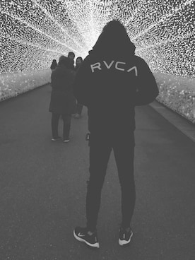 「RVCA（ルーカ）のアイテム（ジャケット/アウター）」を使った、KUROさん（メンズ・179cm）の冬コーディネート