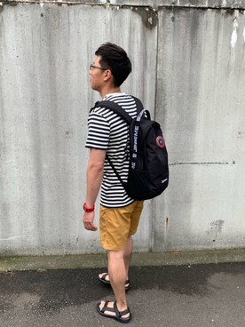 「マリン」｜「アイテム（アナログ腕時計）」を使った、yoheiさん（メンズ・178cm）の夏コーディネート