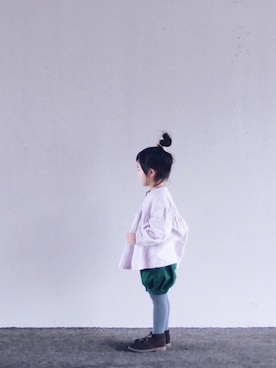 𝑀𝐼𝑁さん（キッズ・100cm）の春コーディネート