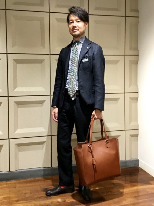 Ships 京都店高橋さんのトートバッグを使ったコーディネート Zozotown