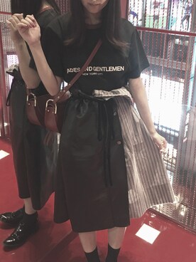 浜田翔子さん（レディース・157cm）の秋コーディネート