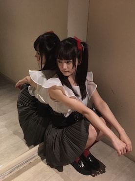 浜田翔子さん（レディース・157cm）の秋コーディネート