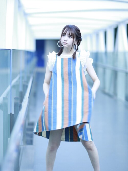 浜田翔子 Moussyのワンピースを使ったコーディネート Wear