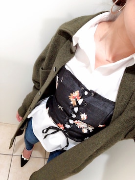 ainaさん（レディース・166cm）の春コーディネート