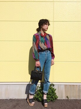 ▼ucaさん（レディース・160cm）の春コーディネート