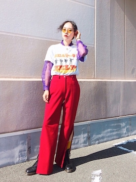 ▼ucaさん（レディース・160cm）の春コーディネート