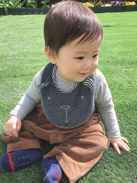 赤ちゃん本舗 アカチャンホンポ のサロペット オーバーオールを使った人気ファッションコーディネート Wear