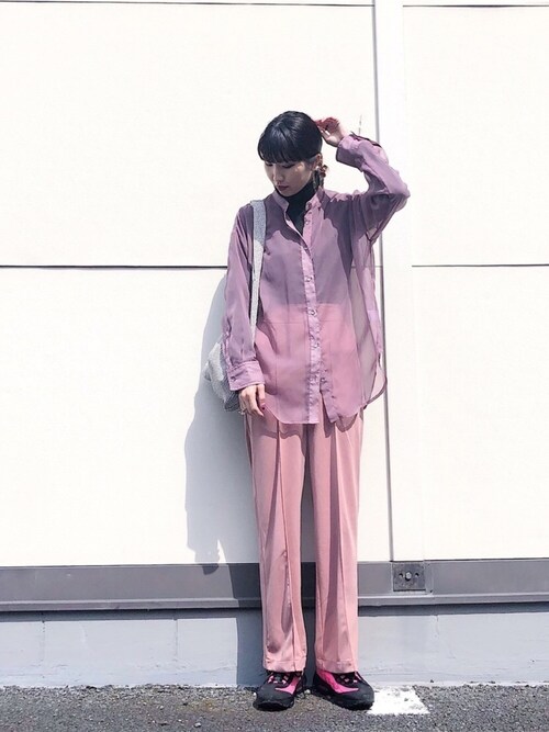 Misaki Jeanasisのシャツ ブラウスを使ったコーディネート Wear
