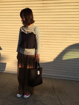 airi0111xxさん（レディース・161cm）の冬コーディネート