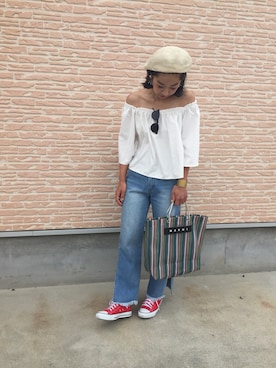 airi0111xxさん（レディース・161cm）の夏コーディネート