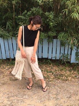 airi0111xxさん（レディース・161cm）の夏コーディネート