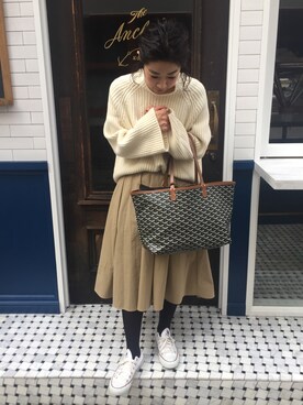 「MEER.」｜airi0111xxさん（レディース・161cm）の冬コーディネート