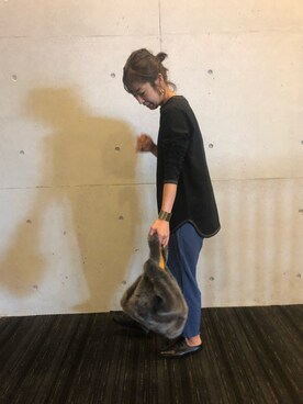 「Fone（エフワン）のアイテム」を使った、airi0111xxさん（レディース・161cm）の秋コーディネート