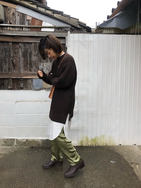 airi0111xxさん（レディース・161cm）の冬コーディネート