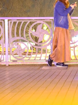 「BAYFLOW（ベイフロー）のアイテム（その他アウター）」を使った、tmmさん（レディース・156cm）の冬コーディネート
