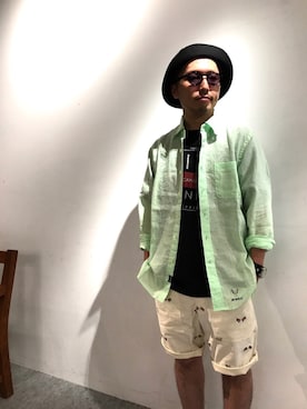 みなとみらいosamuさん（メンズ・163cm）の夏コーディネート