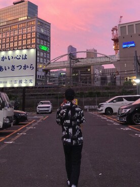「アイテム（キャップ）」を使った、G7さん（メンズ・171cm・10代）の秋コーディネート
