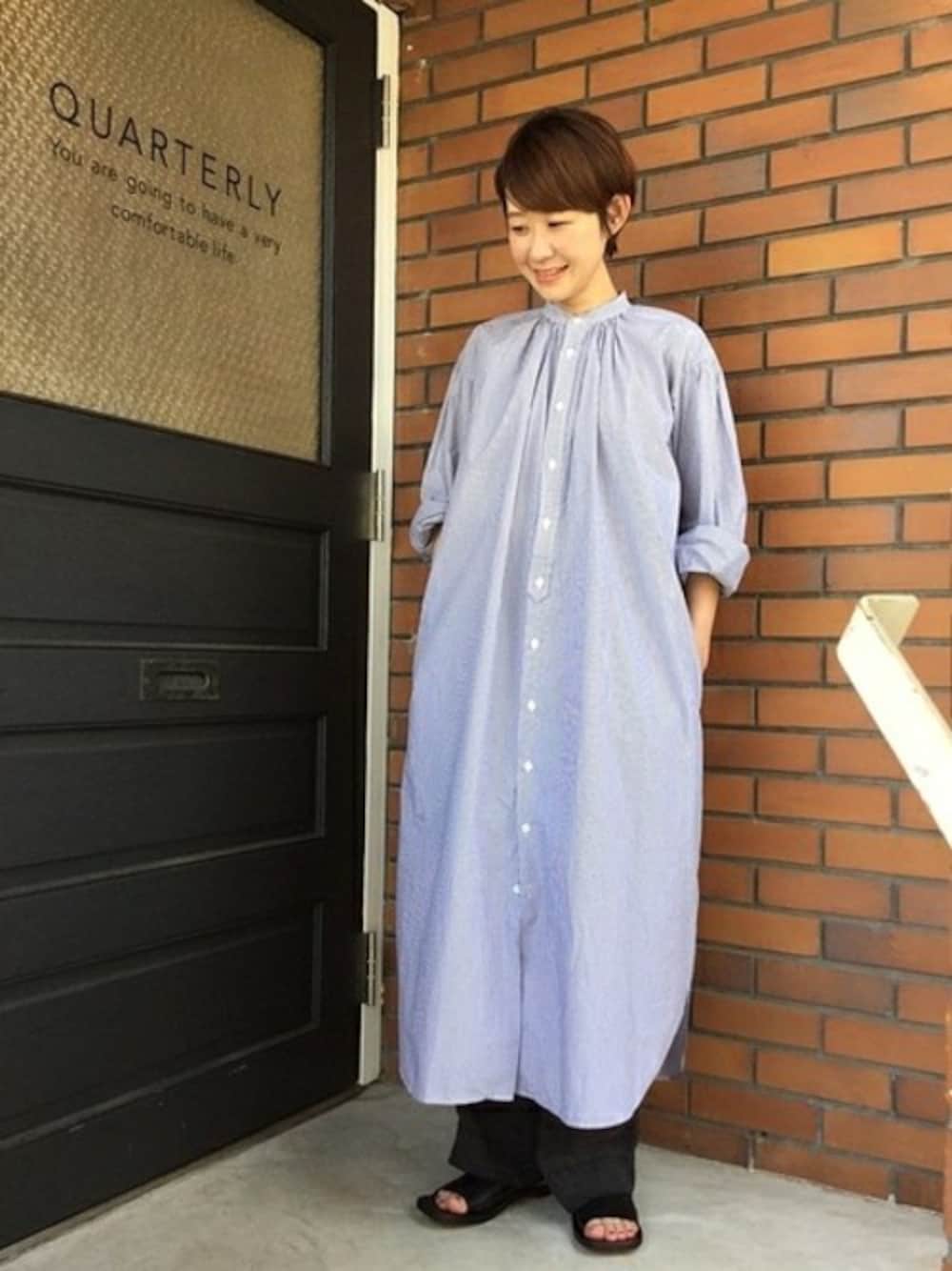 A.Y（journal standard luxe QUARTERLY 青山店）｜JOURNAL STANDARD LUXEのワンピースを使っ