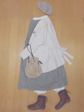 maaa*さん（レディース・154cm）の冬コーディネート