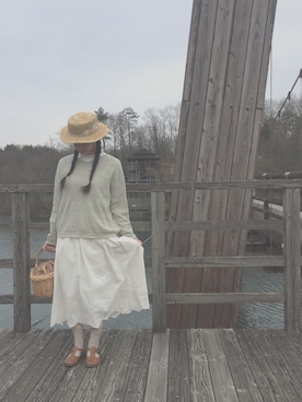 maaa*さん（レディース・154cm）の春コーディネート