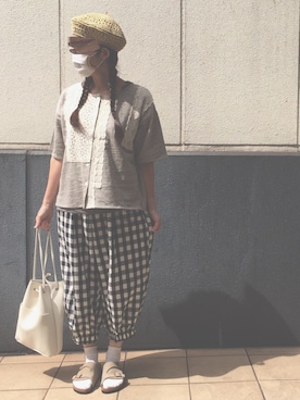 maaa*さん（レディース・154cm）の夏コーディネート