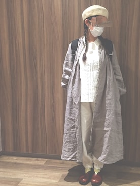 「Diu（ディウ）のアイテム」を使った、maaa*さん（レディース・154cm）の春コーディネート