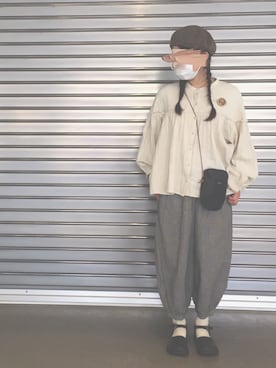 「Diu（ディウ）のアイテム」を使った、maaa*さん（レディース・154cm）の春コーディネート