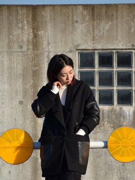 「RACHEL COMEY」｜Yuko Nakamuraさん（レディース・159cm）の冬コーディネート