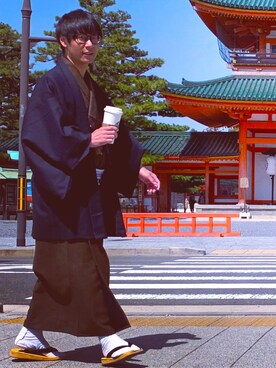 京都旅行 のメンズ人気ファッションコーディネート Wear