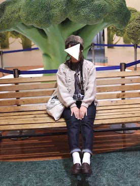 ともみさん（レディース・160cm）の冬コーディネート