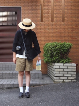 「オールドコーチ」｜「アイテム（その他アウター）」を使った、ともみさん（レディース・160cm）の春コーディネート