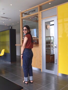 ともみさん（レディース・160cm）の夏コーディネート