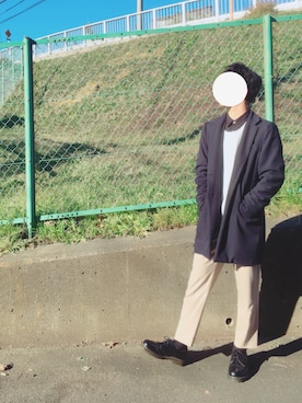 まちゃきさん（メンズ・175cm）の冬コーディネート