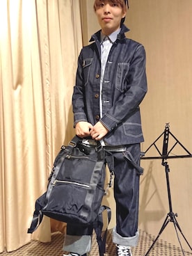 「HVC」｜「アイテム（ジャケット/アウター）」を使った、HVC大津一里山店さん（メンズ・175cm）の春コーディネート