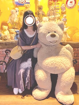 「Kastane」｜「アイテム（スリッポン）」を使った、yuさん（レディース・154cm）の夏コーディネート