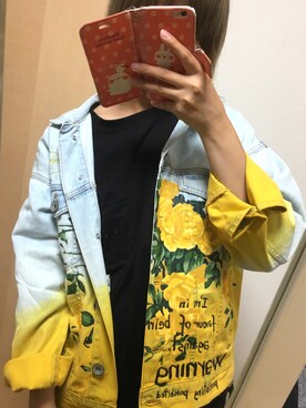 「Desigual（デシグアル）のアイテム（ジャケット/アウター）」を使った、ちゃそさん（レディース・156cm）の夏コーディネート