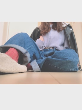 「ショッピング」｜「アイテム（その他シューズ）」を使った、ななぴよさん（レディース・145cm）の冬コーディネート