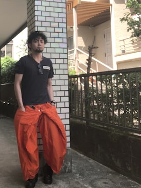 千明さん（メンズ・166cm）の春コーディネート