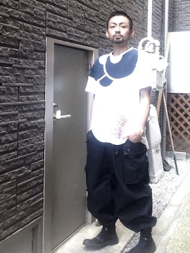 千明さん（メンズ・166cm）の夏コーディネート